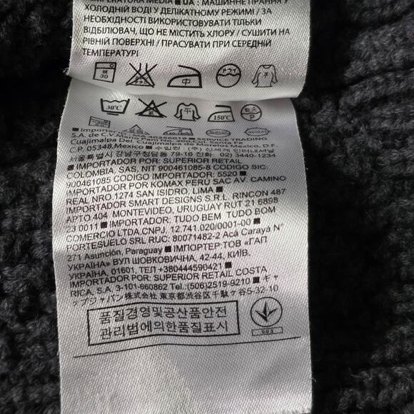 GAP Cable Knit Sweater Women’s XL Gray Crewneck - Picture 7 of 7